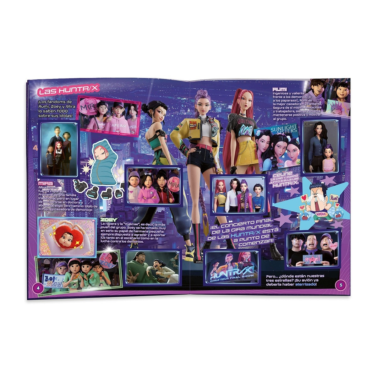 K-Pop Demon Hunters Sticker Album